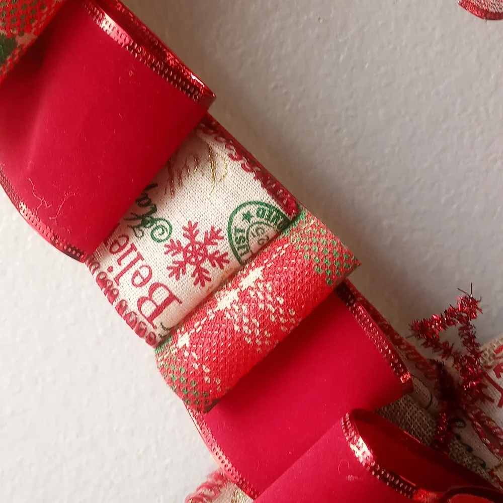 Christmas Square Wreath
